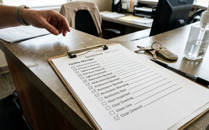 A checklist of triggers for professional disinfection