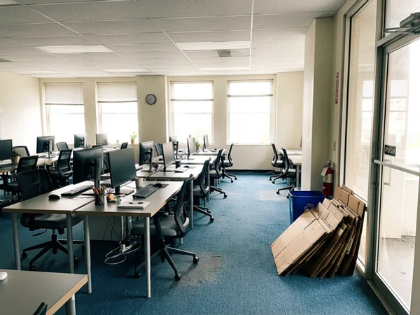 Commercial space ready to reopen after professional disinfection